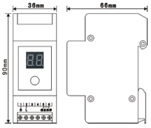 CSHBFL-MJS99電涌保護器專用雷電計數(shù)器（0~99位、