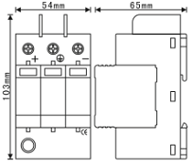 CSHBFL-M1000/***3P光伏發(fā)電直流電源防雷器（40KA