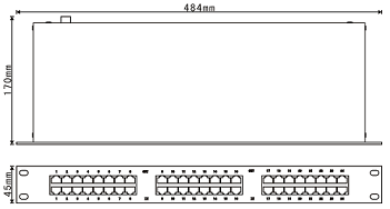 CSHBFL-SN/***機(jī)架式網(wǎng)絡(luò)信號(hào)防雷器（100Mbps、10
