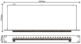 CSHBFL-SC/**機架式控制線信號防雷器（12V、24V、